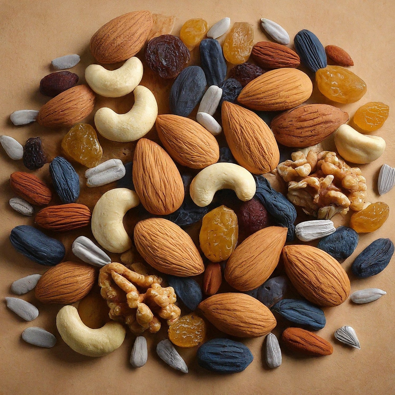 Dry Fruits, Nuts & Seeds